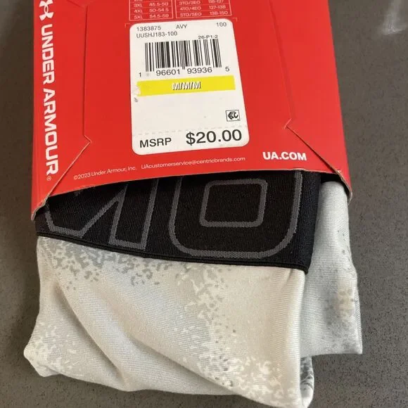 Under Armour Men's Essential Tech Boxer Jock Underwear Medium /6 Inch Avy - Picture 4 of 5